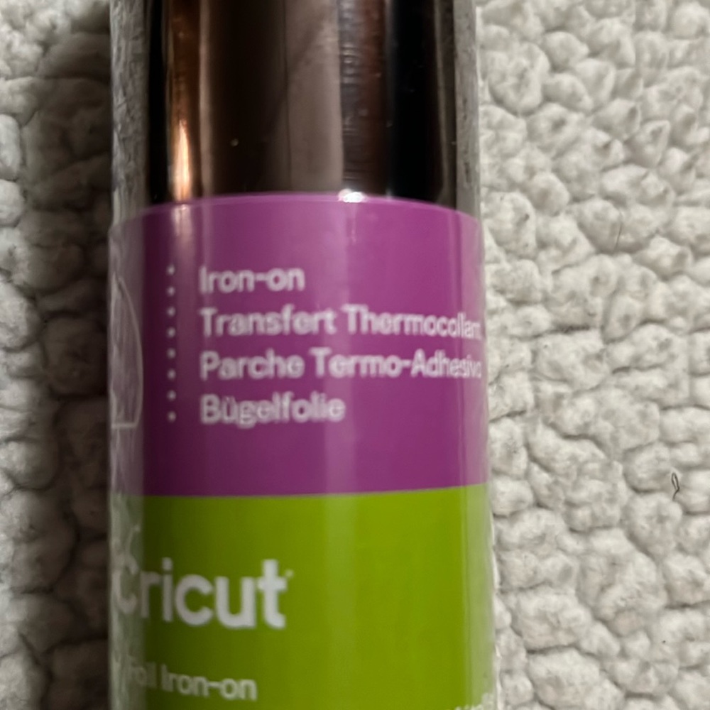 Cricut brand iron on vinyl